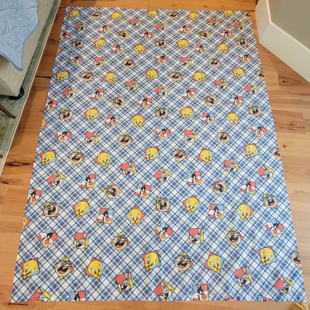 90s Looney Tunes Flat Sheet
